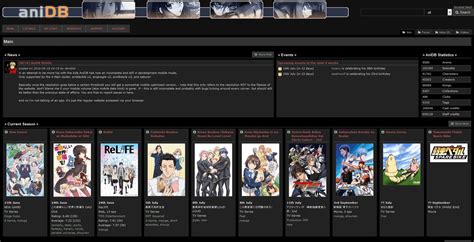 anime database|AniDB.